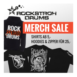 Rockstroh Drums Merchandise Sale