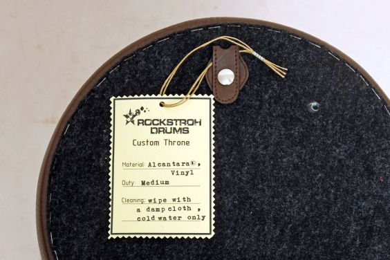 Rockstroh Drums Custom Hocker Alcantara 03 Detail 03