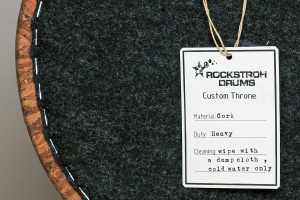Rockstroh Drums Custom Hocker Heavy Cork Detail 04
