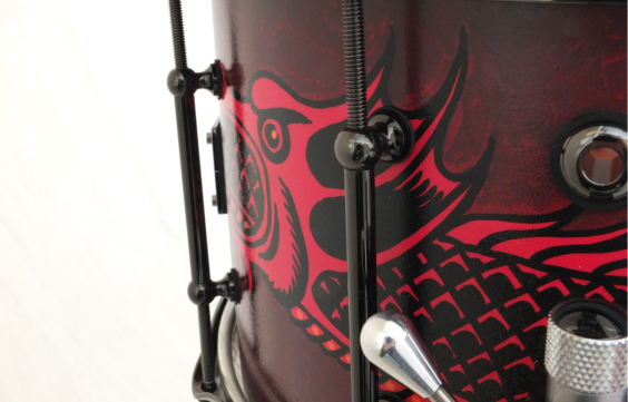 Lg Schwarwel Custom Snare d4